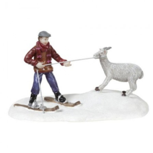 Jules playing with goat*