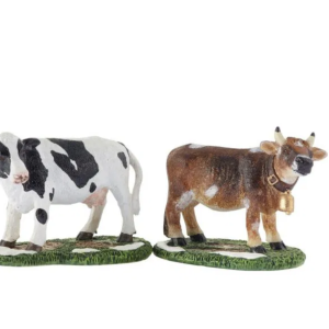 Cow and bull, set of 2*